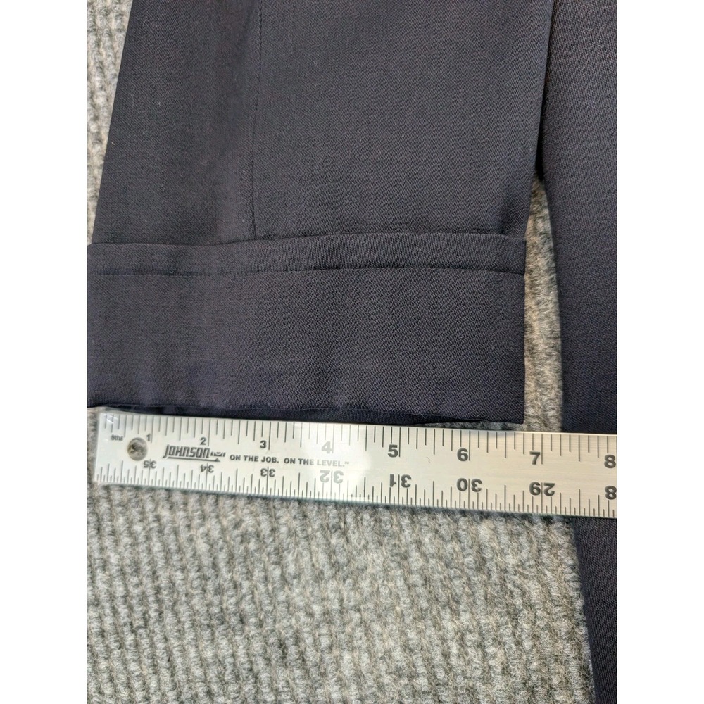 Abercrombie And Fitch Trench coat Dark Blue Men's XL Missing Button - Picture 9 of 16